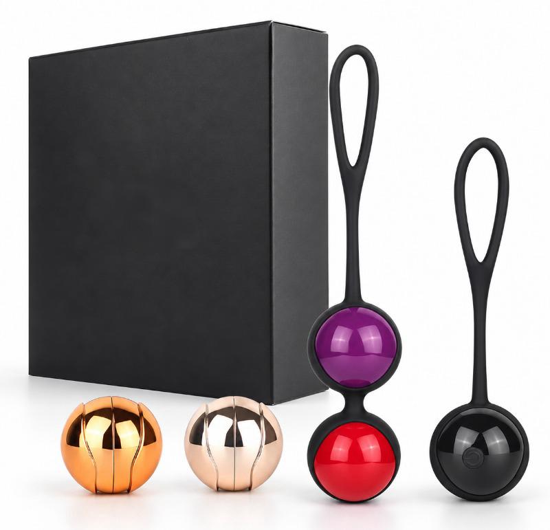 Boules d'exercice pour plancher pelvien serré et vaginal sans fil télécommandées Boules vaginales pour femmes Vibrateur de Kegel ...