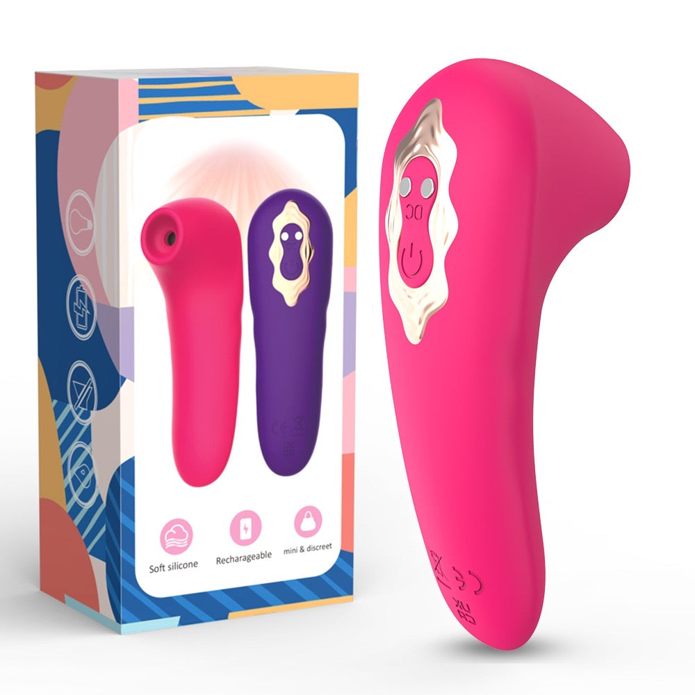Vibrateur clitoridien et stimulateur de mamelons pour femmes,