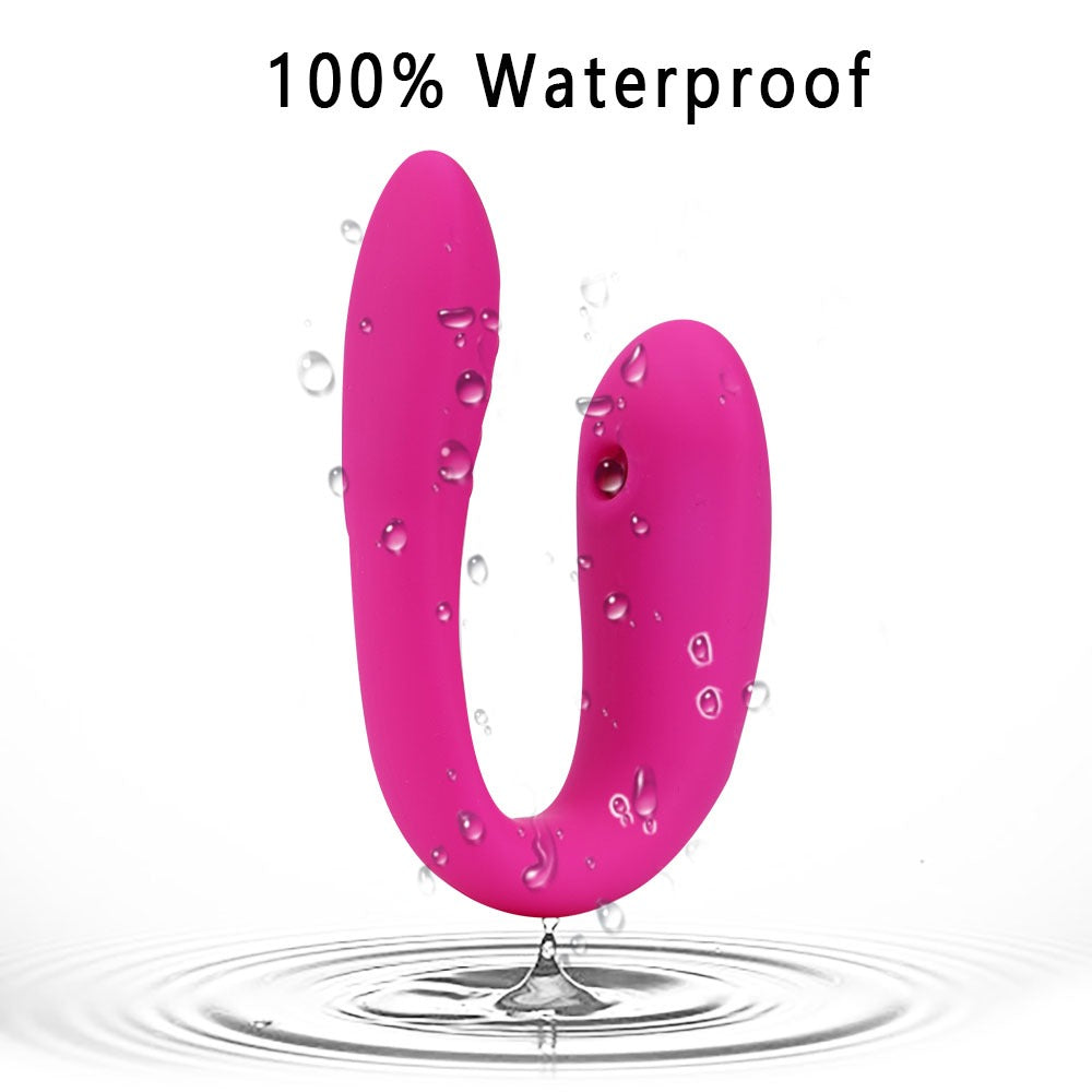 Vibrateur en forme de U, mini télécommande, stimulation du point G pour femmes,