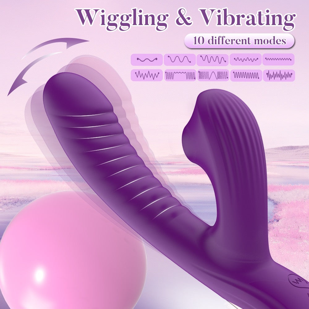 Vibrateur clitoridien pour femme,
stimulateur de clitoris à succion, imitant les mouvements
