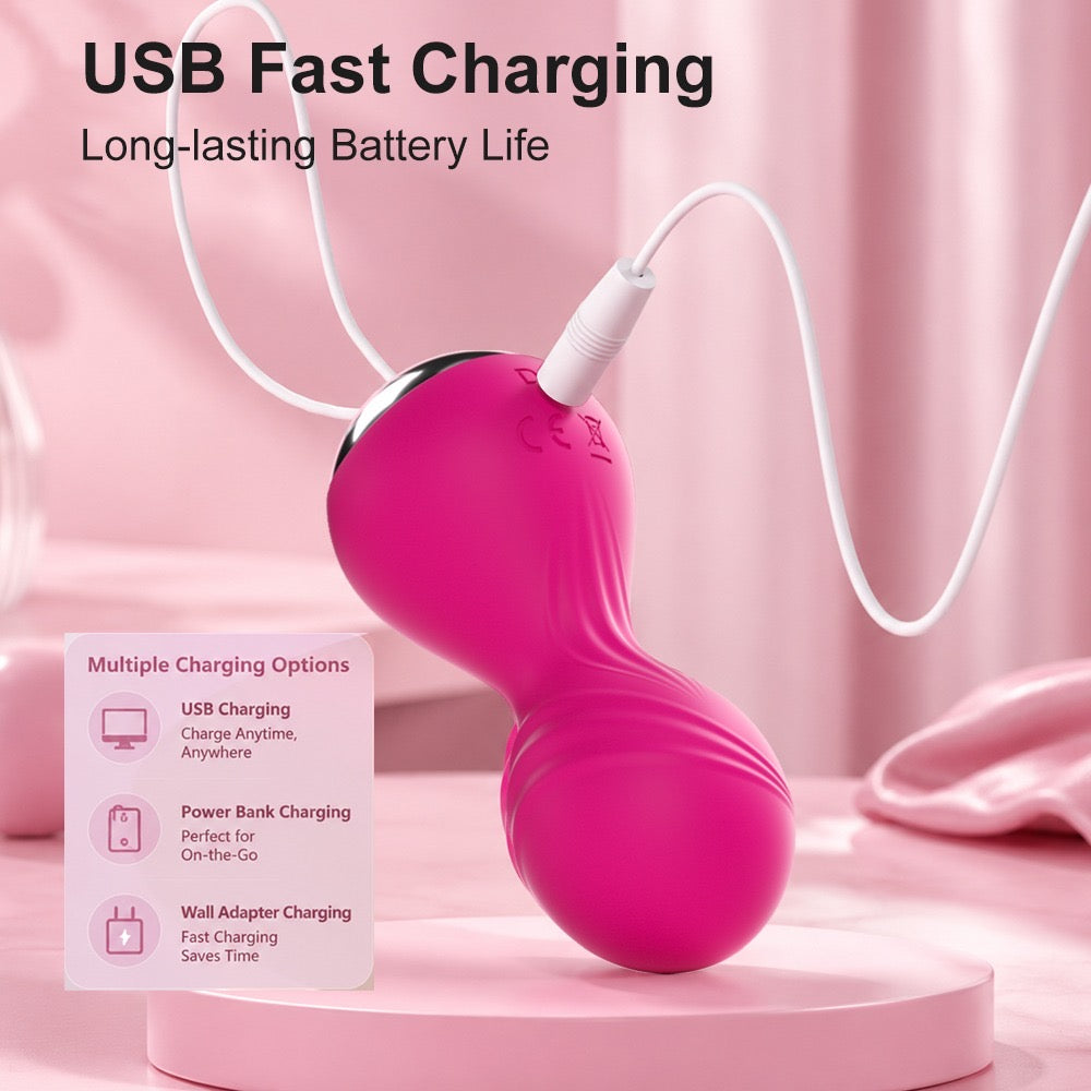 Télécommande 10 Modes 4 pièces Serrer Massage Vaginal
Vibrant Muscle Du Plancher Pelvien Exercice Boules De Kegel