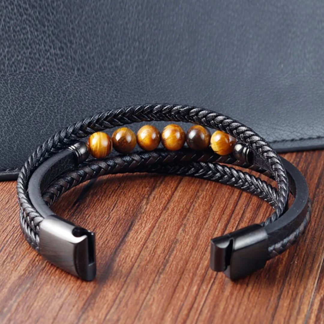 Bracelet Homme en Cuir