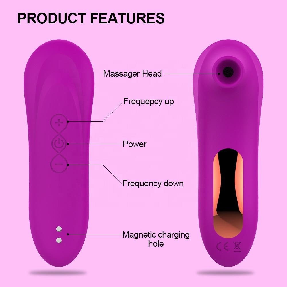Stimulateur clitoridien silencieux pour femmes, jouet pour adultes, masturbateur pour point G, vibrateur à succion clitoridienne