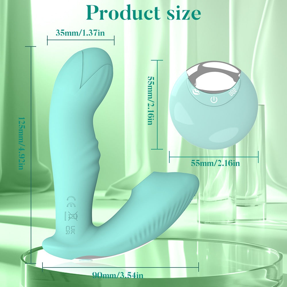 Vibrateur clitoridien pour femme, stimulateur de clitoris à succion, imitant les mouvements des doigts, jouet sexuel