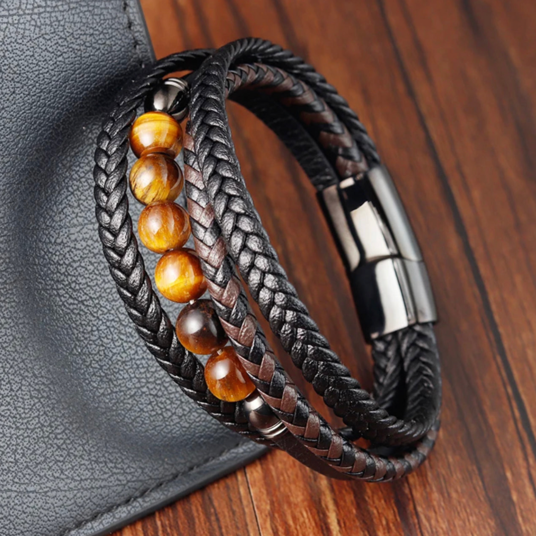 Bracelet Homme en Cuir