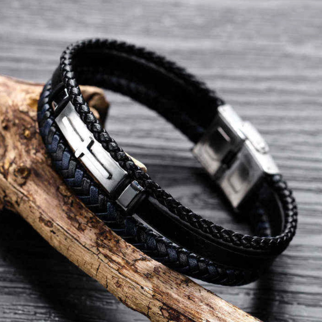 Bracelets Homme en Cuir