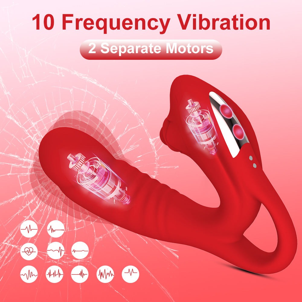 Vibrateur à double extrémité