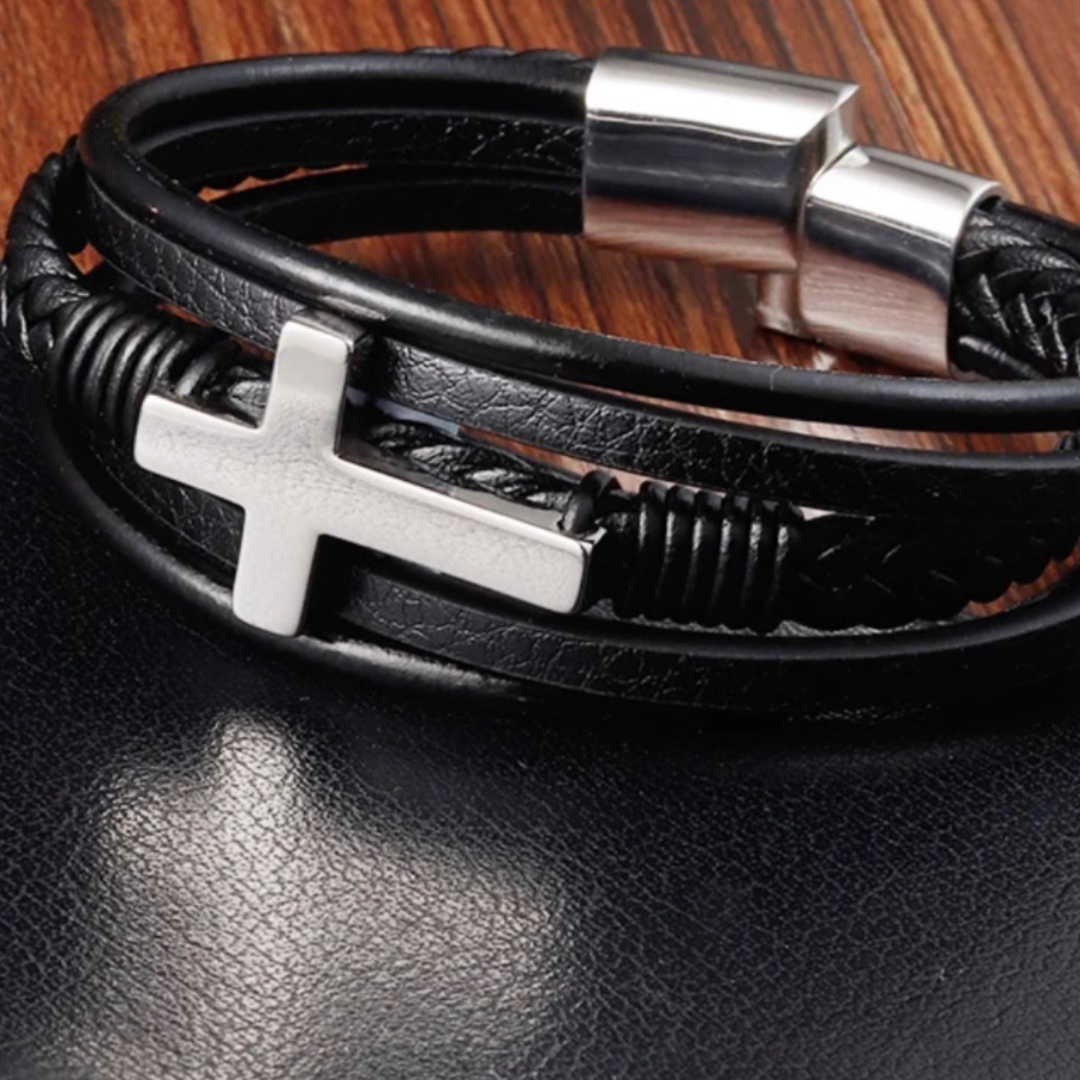 Bracelets homme tendance en Cuir