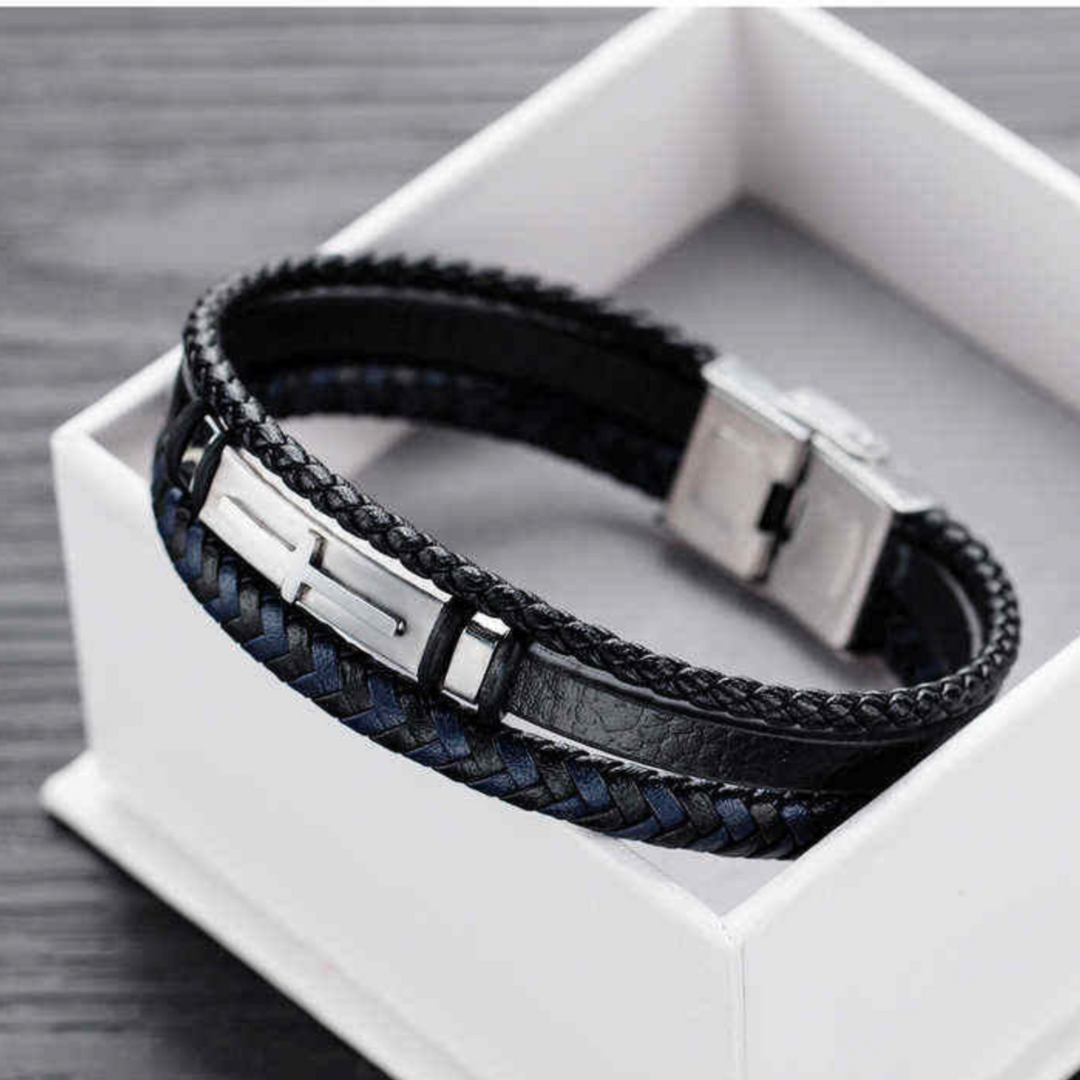 Bracelets Homme en Cuir