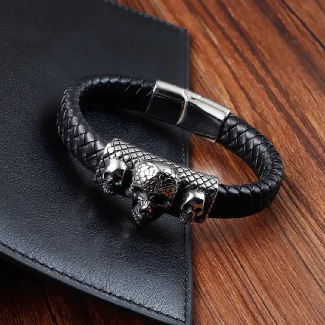 Bracelet Homme en Cuir