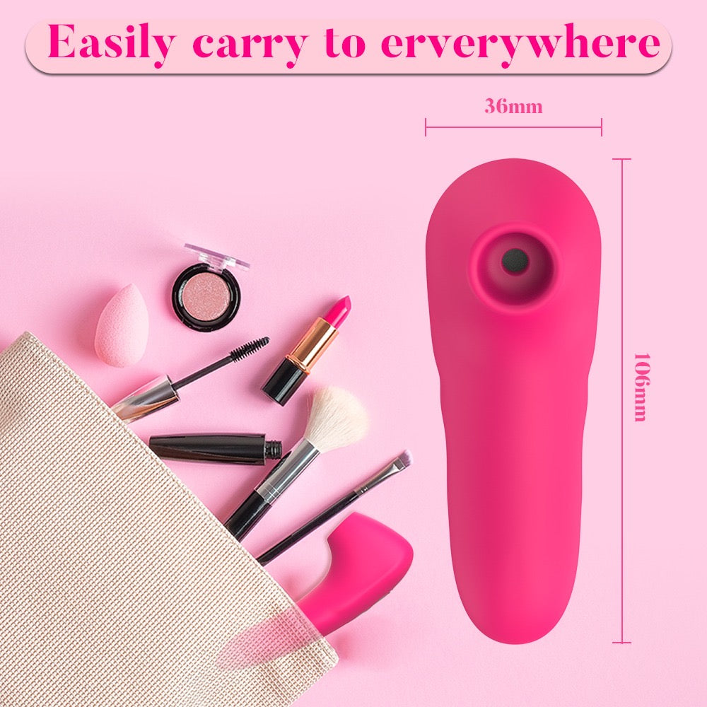 Vibrateur clitoridien et stimulateur de mamelons pour femmes,