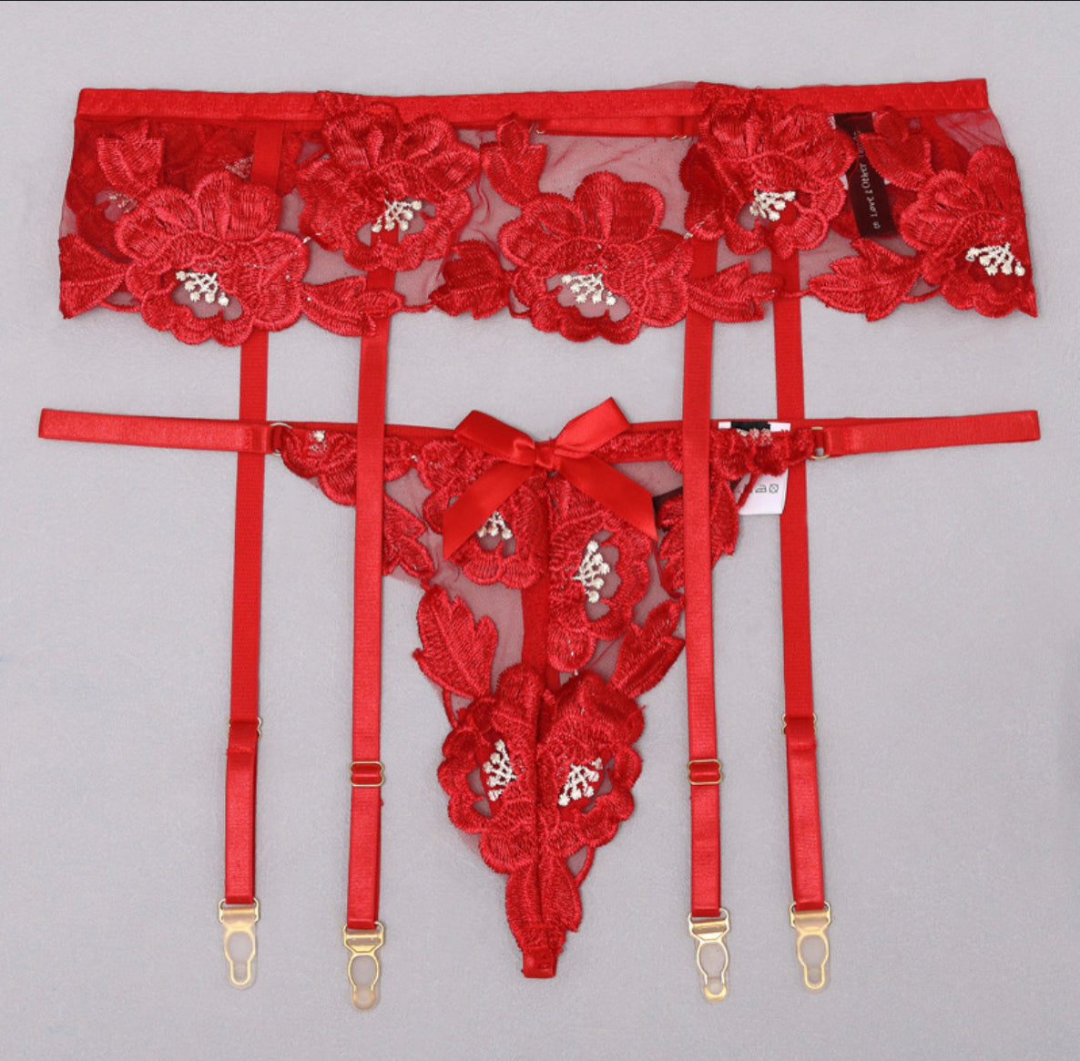 Ensemble lingerie 3 pieces