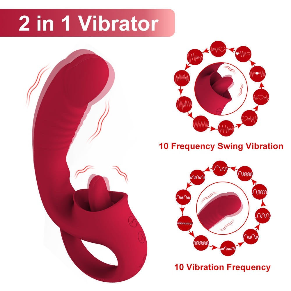 Vibromasseur vibrant pour point G, stimulateur clitoridien, jouets sexuels féminins