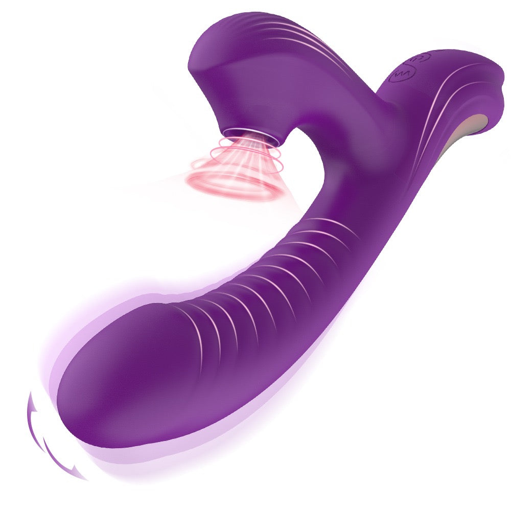 Vibrateur clitoridien pour femme,
stimulateur de clitoris à succion, imitant les mouvements