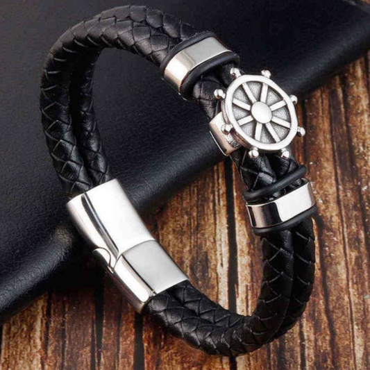 Bracelets homme tendance en cuir