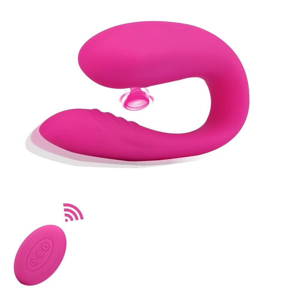 Vibrateur en forme de U, mini télécommande, stimulation du point G pour femmes,